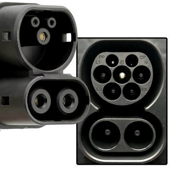 Electric vehicle charging connector types