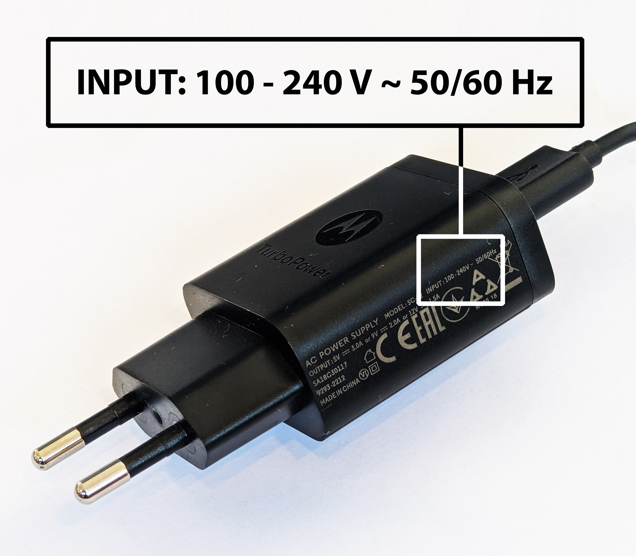 Pouvoir Prise de courant Adaptateur États-Unis/UE 250V 10A