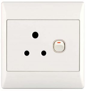 Power plug & outlet Type D