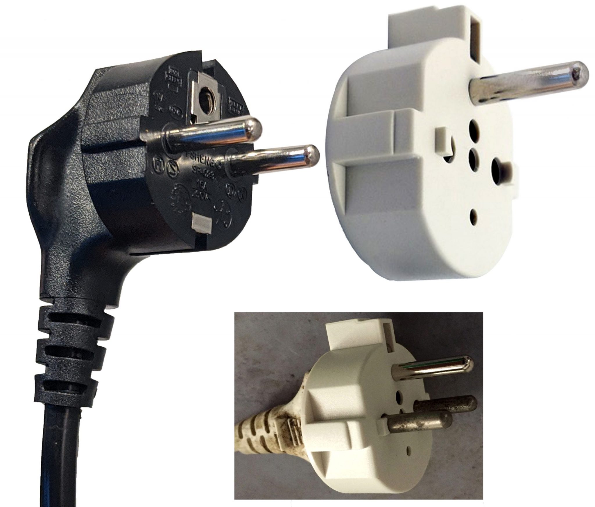 Power plug & outlet Type O