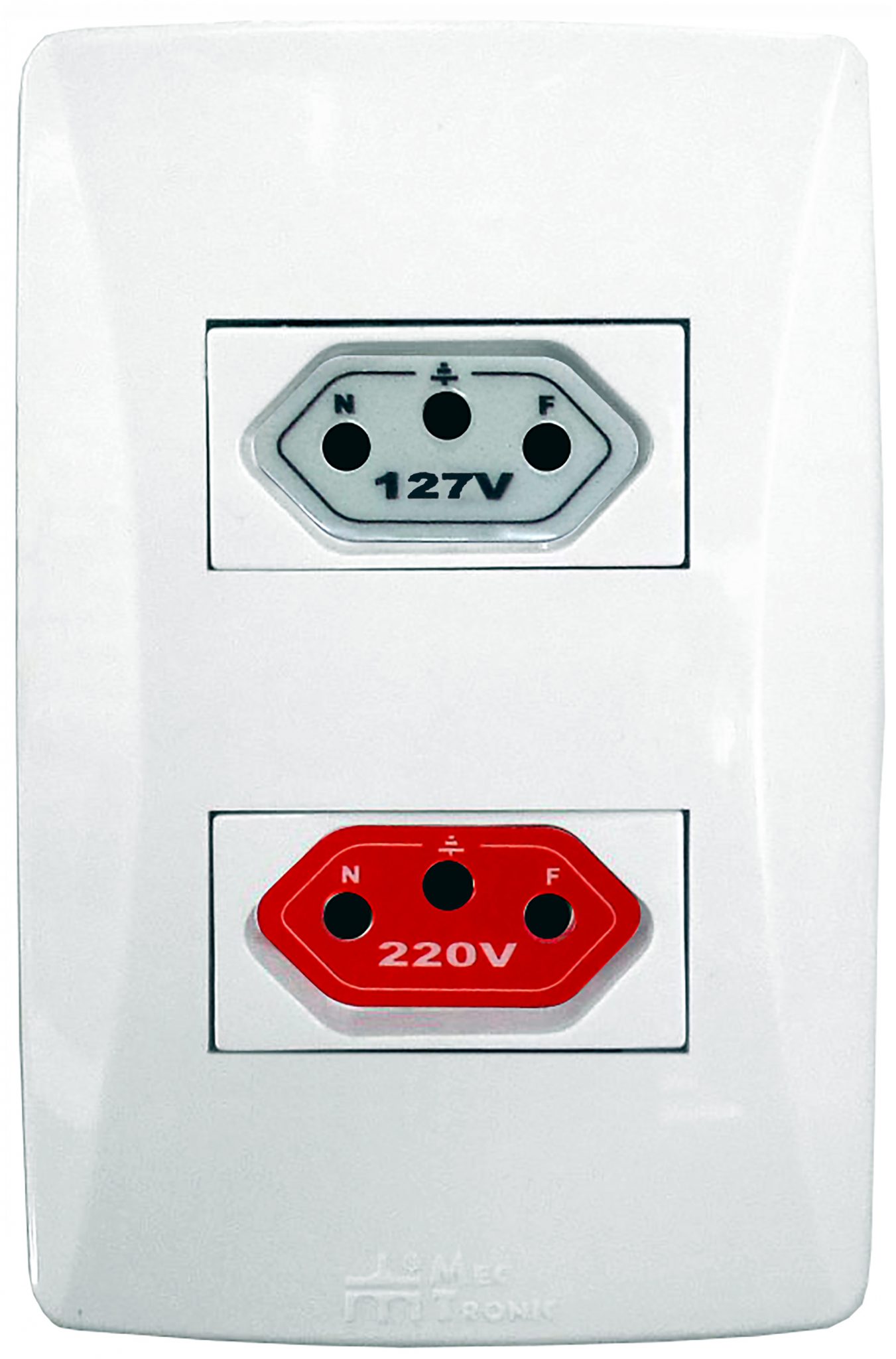 Brazil Power plug, socket & mains voltage in Brazil